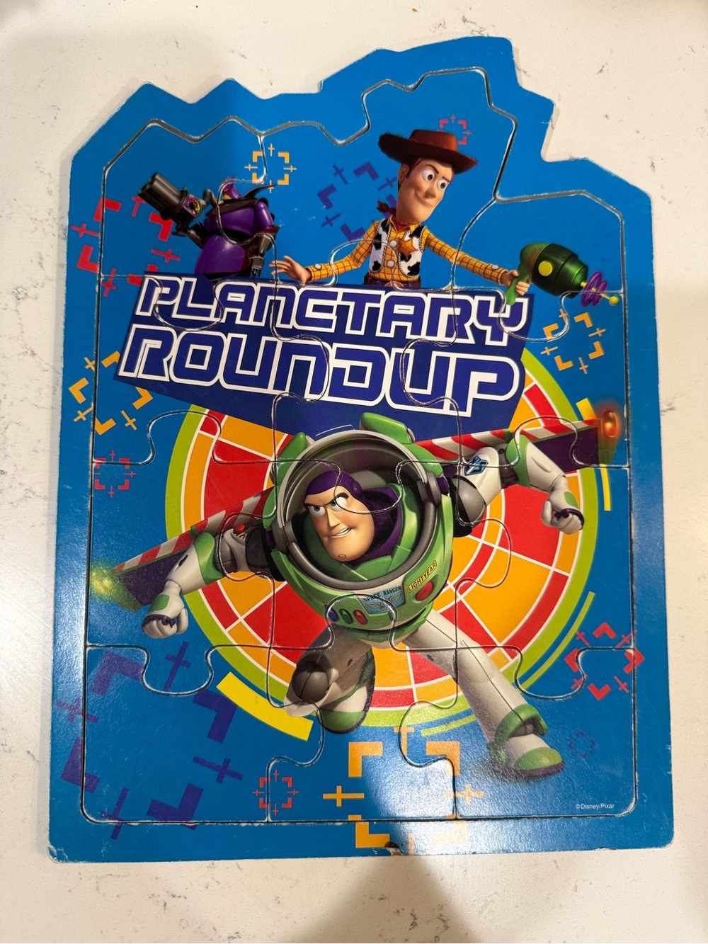 Toy Story Planetary Roundup Kids Puzzle - Blue